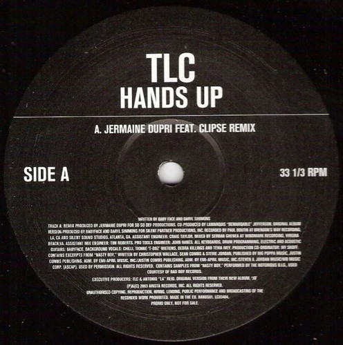 Tlc damaged hands up - tlc,