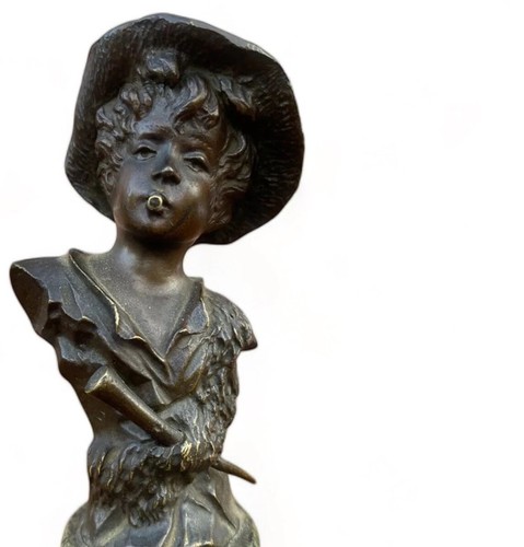 Bronze figur skulptur - bronze,
