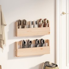 Wandmontage schuhregal - 2x,