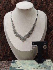 Collier und Ohrringe Set -