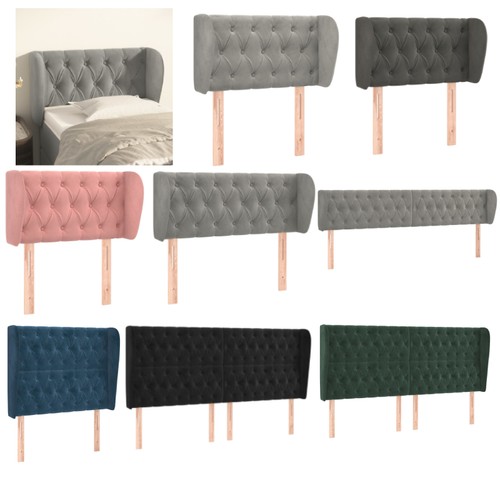 Samt bett kopfteil mit - bett,