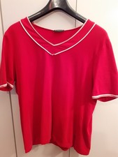 3 schöne, mehrfarbige T-Shirts, Samoon, Vercotti, T. P., Gr. 48