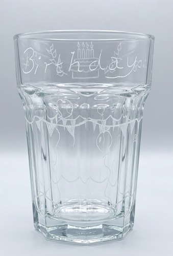 Personalisiertes glas mit - personalisiertes,