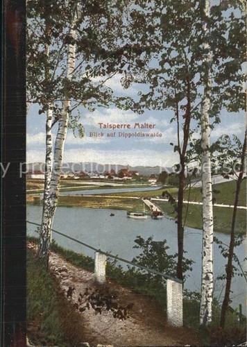 Malter talsperre blick - malter,