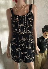 Original Chanel Kleid mit vielen Logos, schwarz/creme 36/38, ganz knappe 40