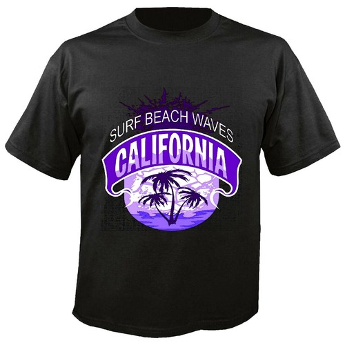 Shirt surf beach waves - t-shirt,
