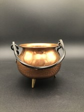 Kupfer Kessel Retro Dreibein