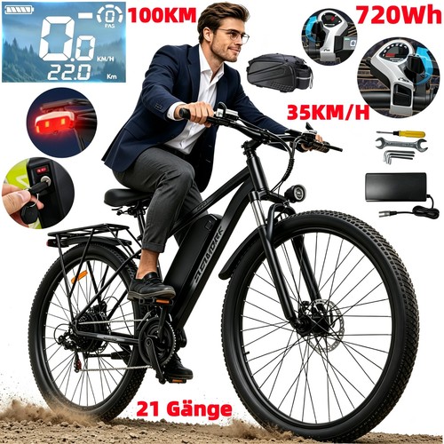 Zoll elektrofahrrad - 29,