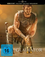 Gladiator II (2) - 4K Ultra HD + Blu-ray - Steelbook # UHD+BLU-RAY-NEU