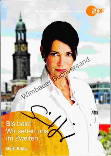 Original autogramm gerit kling - autogramm,