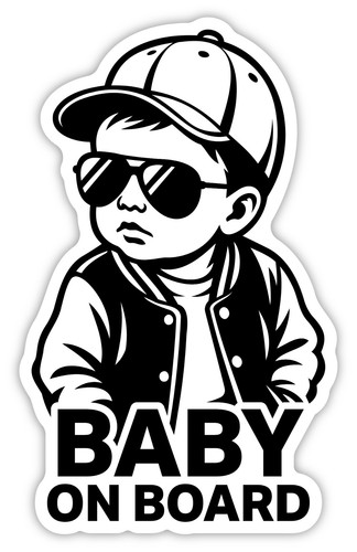 Baby board kind im auto - board,