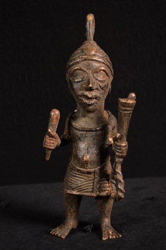 Bronze alte benin - bronze:,