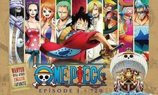DVD Anime One Piece Complete Collection Boxset (1-720) English Dub, All Region