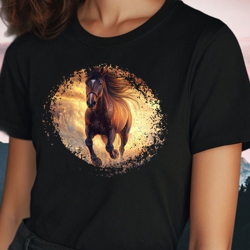Frauen shirt pferde - frauen, motiv