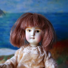 Puppe, Knabe Vintage POUPEE BRU TETE PORCELAINE 24 cm. Les Bles D'or TOP Zustand