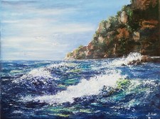 ÖLBILD, LEINWAND AUF