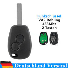 Funk Schlüssel Fernbedienung für Renault Clio III Kangoo II Master Twingo Trafic
