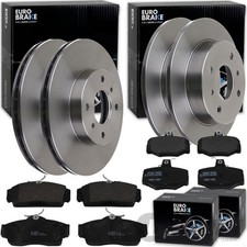 EuroBrake 4x BREMSSCHEIBEN +