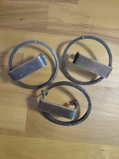 Set of 3 x bronze door handles