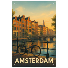 Amsterdam Grachten Fahrrad