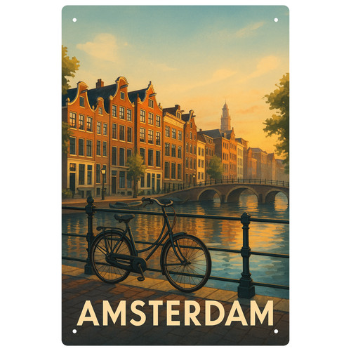 Amsterdam grachten fahrrad - amsterdam,