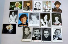 Autogrammsammlung - Vittorio Casagrande, Caterina Valente, Tina York,...