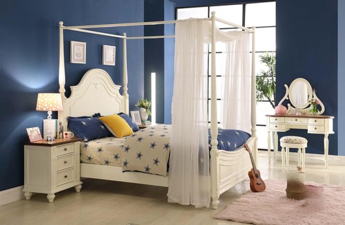 Himmelbett bett 3tlg set - 3tlg.,