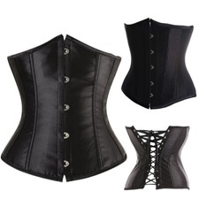 Schwarz Corsage übergröße