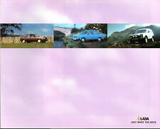 Lada Range 1993-1994 UK Market