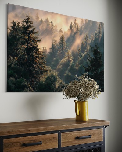 Leinwand bild landschaft - leinwand,