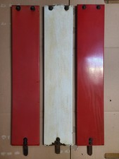 DR Reichsbahn 3 Schilder Emaille Signal Mastschilder - Original Eisenbahn