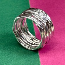 925er Silber Herrenring