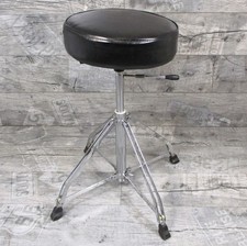 NoName Hydraulik Drumhocker stabil 4-Bein doppelstrebig Drums Schlagzeug