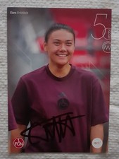 Autogrammkarte Clara Fröhlich