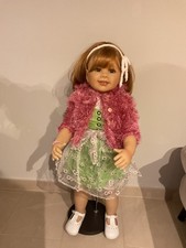 Künstlerpuppe von Monika Levenig, 86 cm Groß !!!