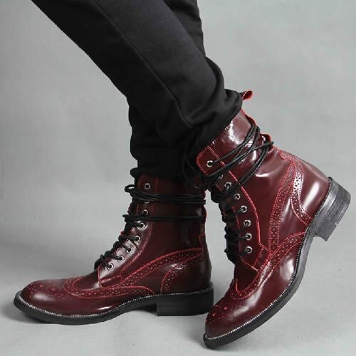 Herren burgund stiefel - burgund,