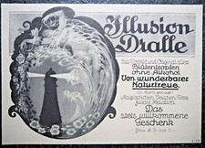 Illusion Dralle , Von wunderbarer Naturtreue ,  Alte Reklame, 1926, (A26)