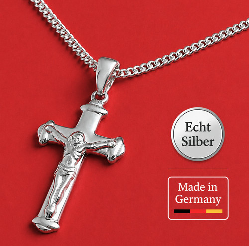 Kreuz anhänger jesus - anhänger,