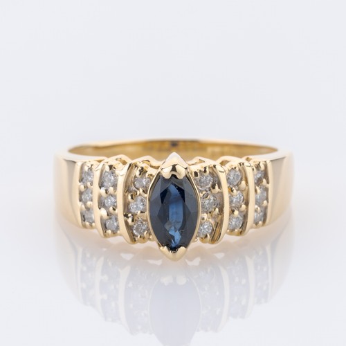 Ring aus 585er - , gelbgold