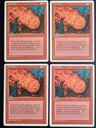 Fireball fourth edition - 4x,