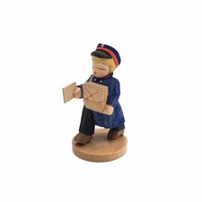 Alte Holz Figur Schumann &