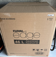 Fluval Edge 2.0 schwarz 46 Liter Nanoaquarium mit LED und Filter Schwarz NEU/OVP