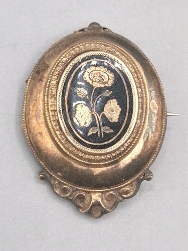 Biedermeier brosche - biedermeier,