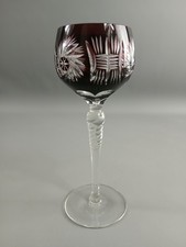 Römer Glas Wein geschliffen