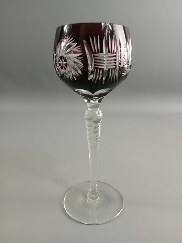Römer glas wein - römer, geschliffen