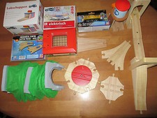 Holzeisenbahn  -  Schienen  -