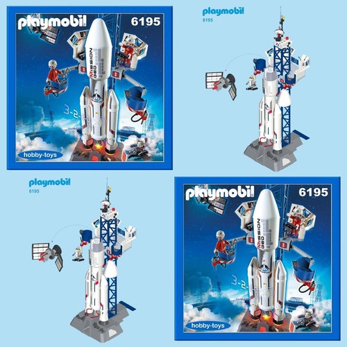 Playmobil space 6195 6196 - playmobil,