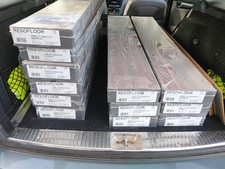 Laminat Original Resopal Resofloor 4449 - TH Sapwood Hochglanz 1196 x 196 x 11,1