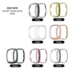 Full Coverage Case for Versa 3/Sense Watch Frame Wear Resistant Durable Shell