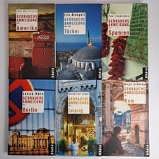 6 Bücher Gebrauchsanweisung